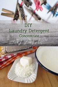 DIY Laundry Detergent Concentrate