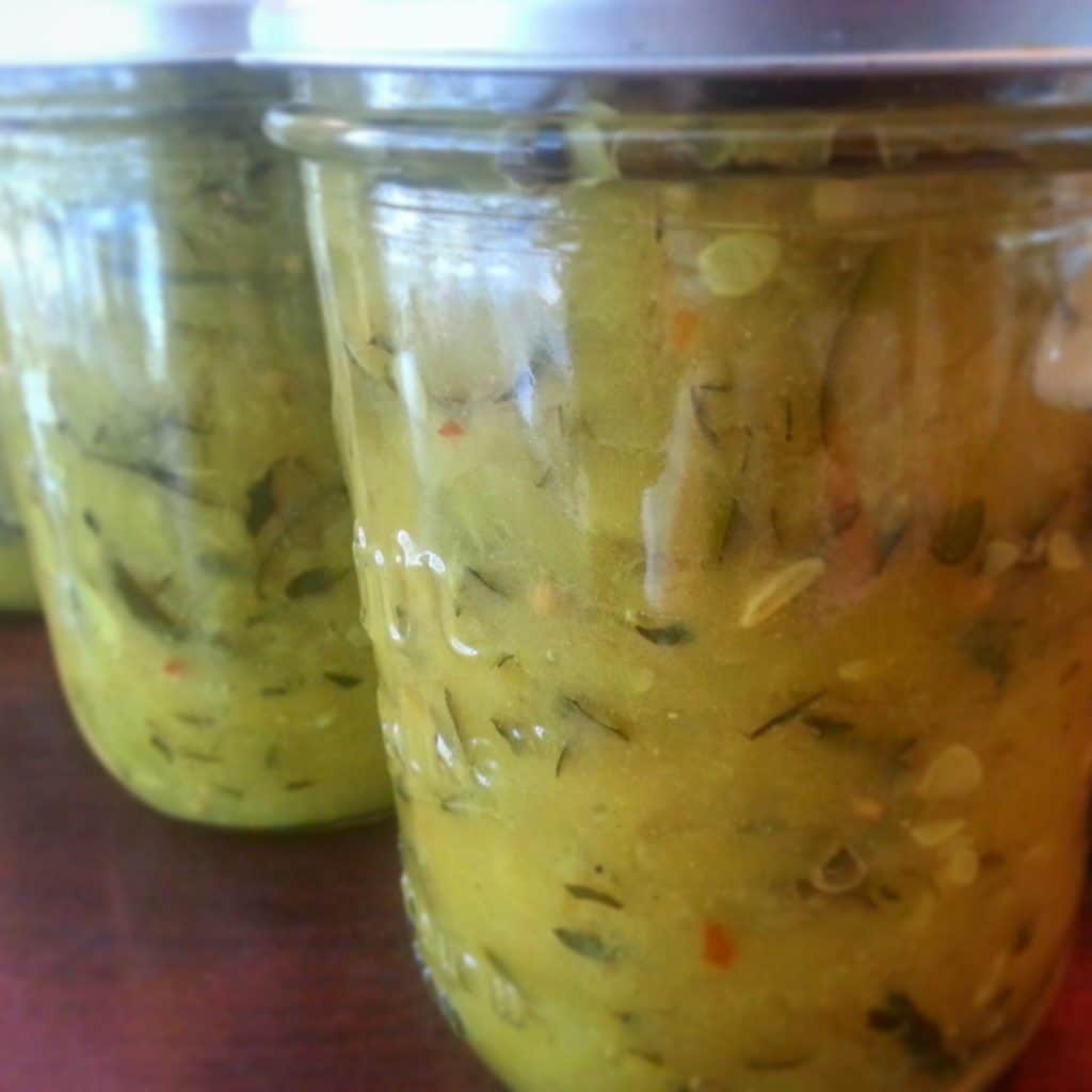 Mustardy Zucchini Relish Nitty Gritty Life