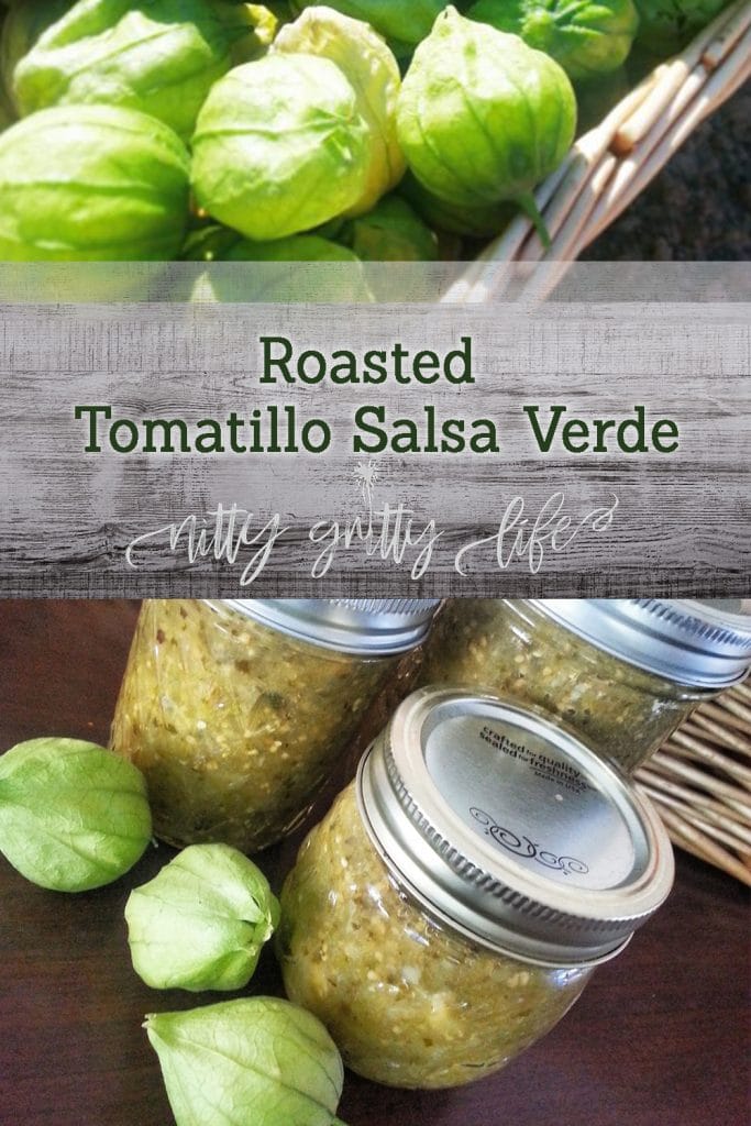 Roasted Tomatillo Salsa Verde