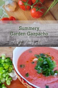 Summery Garden Gazpacho