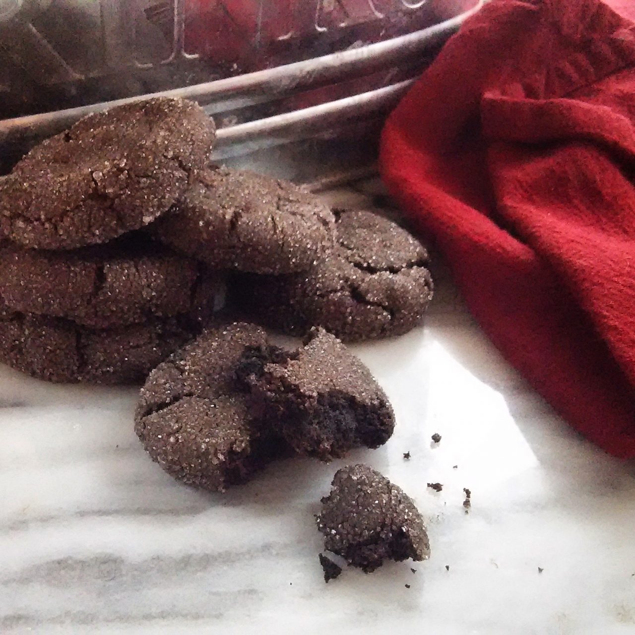 double dark chocolate cookies