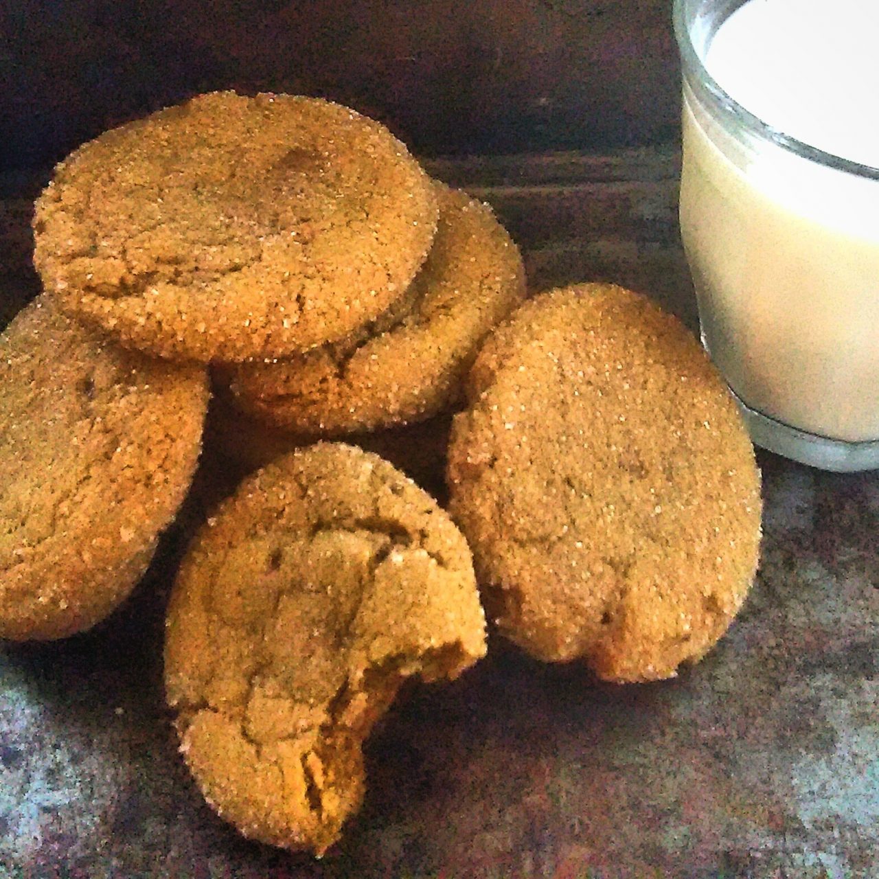 ginger molasses cookies