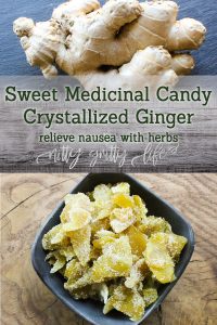 Crystallized Ginger Candy
