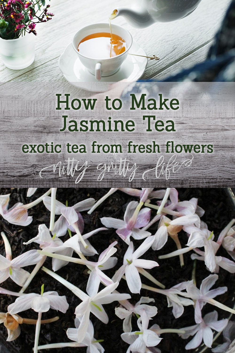 How to Make Exotically Scented Jasmine Tea at Home