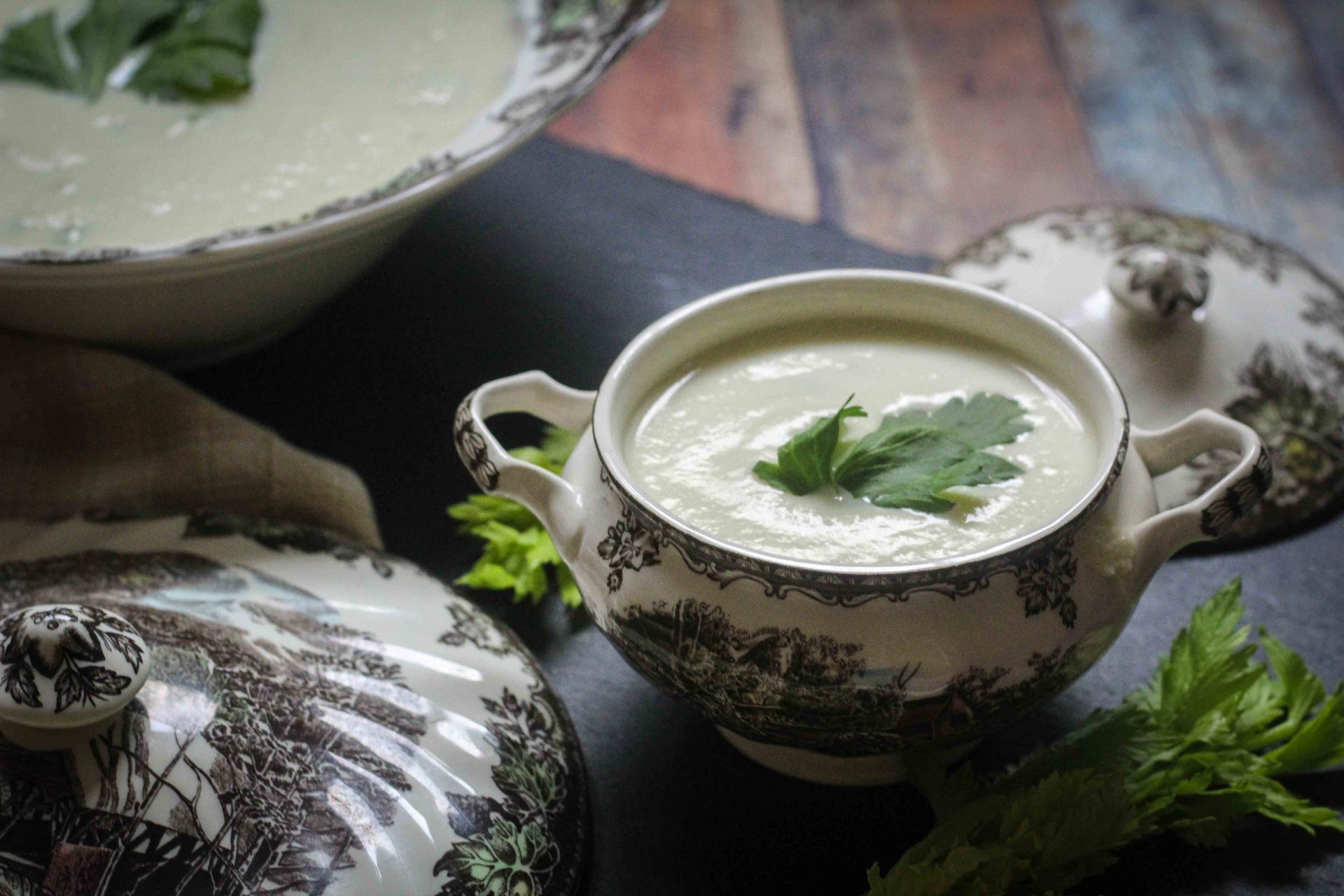 Five Star Homemade Cream of Celery Soup Low Carb & Keto Friendly